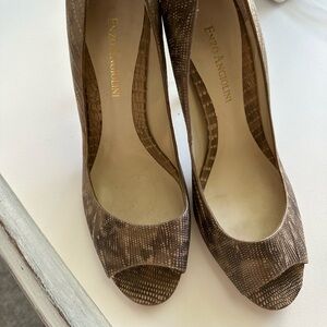 Enzo Angiolini Open Toe Heels